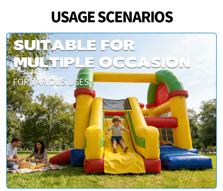 Inflatable Bouncy Castle Commercial Bounce House PVC Tarpaulin Eco-Friendly Wholesale Jumping Castles for Party