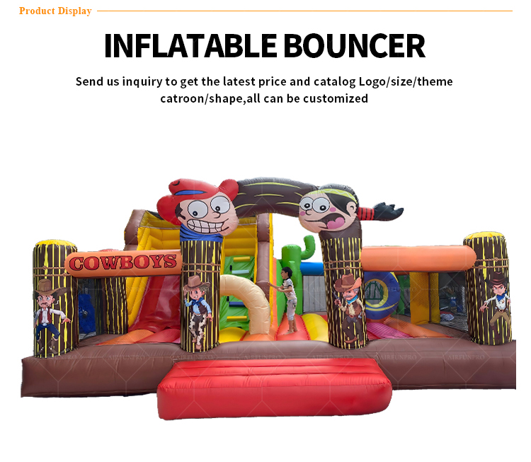 Eco-Friendly PVC Tarpaulin New Design Bouncer Playhouse Outdoor Inflatable Bounce Jumping Castle for Kids Playground