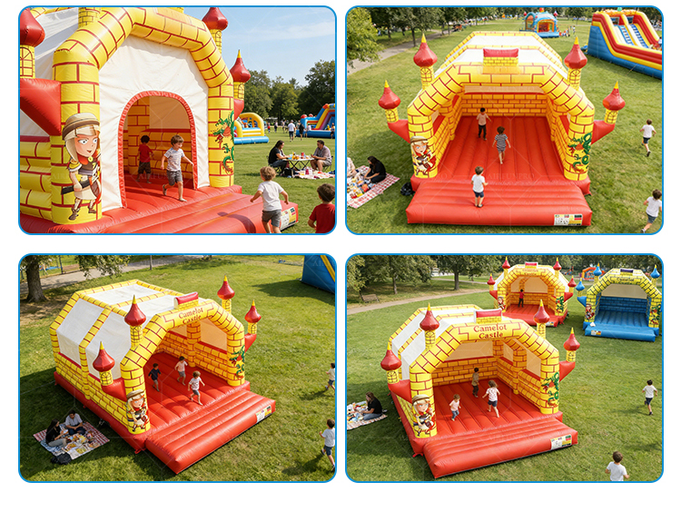 New Design Eco-Friendly PVC Tarpaulin Outdoor Inflatable Bounce Jumping Castle for Kids Playground