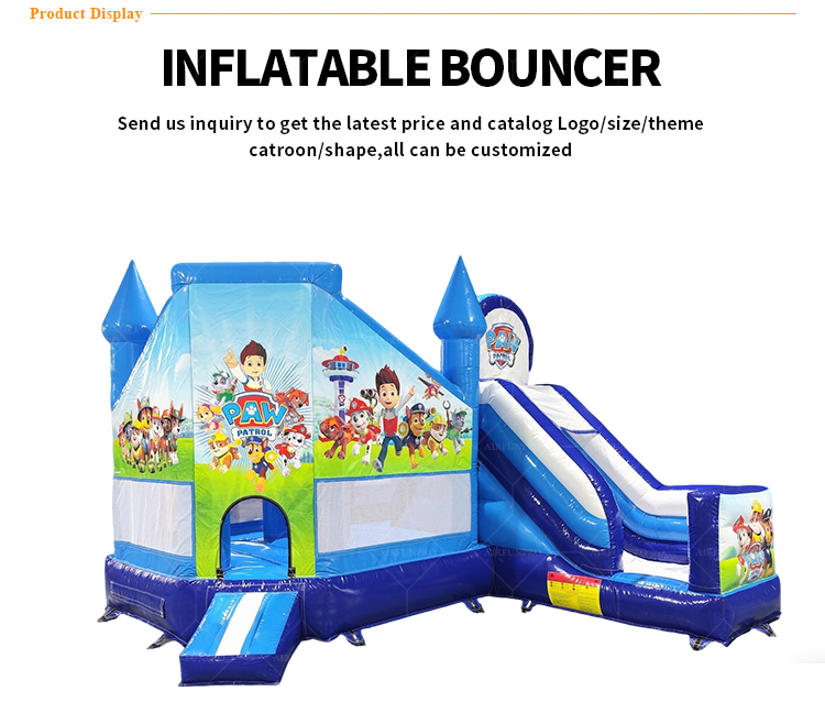 Eco-Friendly PVC Tarpaulin Bouncy Castle Outdoor Jump House Inflatable Bouncer for Kids