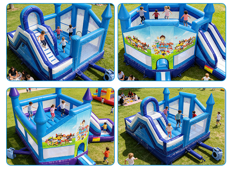 Eco-Friendly PVC Tarpaulin Bouncy Castle Outdoor Jump House Inflatable Bouncer for Kids