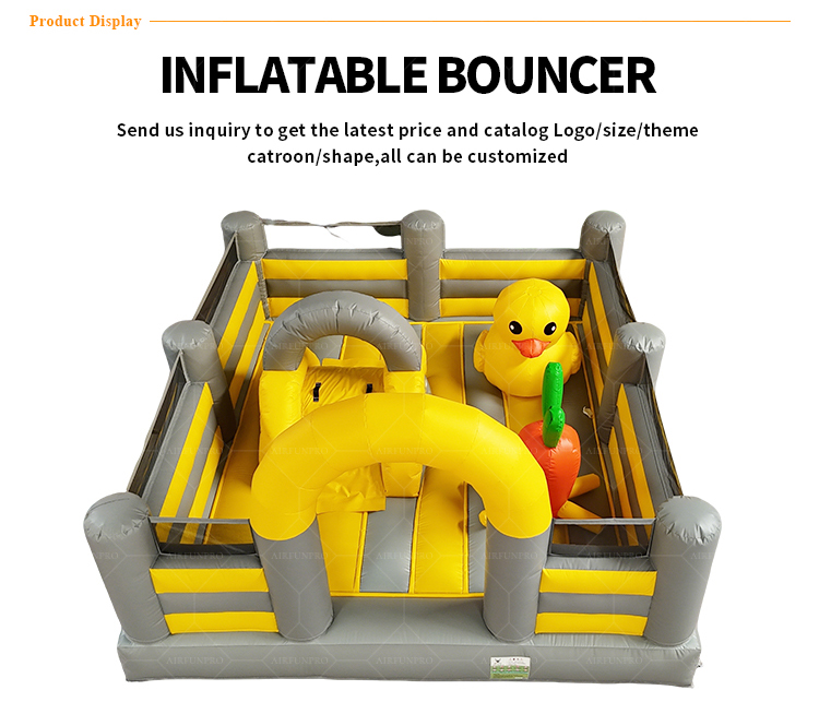 Eco-Friendly PVC Inflatable Bouncy Castle Jump House for Outdoor Use Customizable Size for Parties