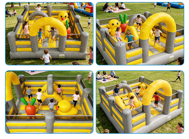 Eco-Friendly PVC Inflatable Bouncy Castle Jump House for Outdoor Use Customizable Size for Parties