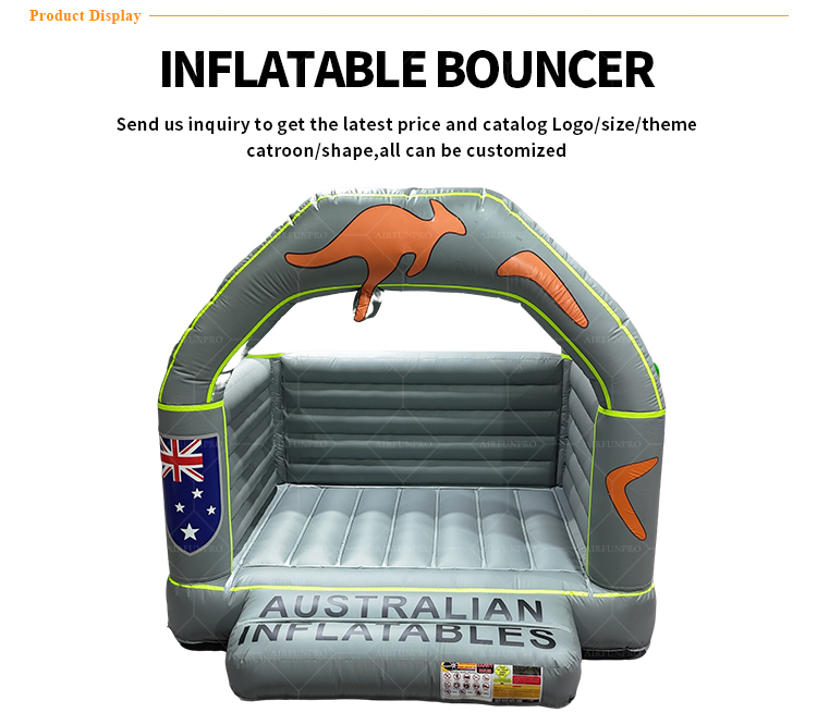 100% PVC Inflatable Bounce House Combo and Slide with Eco-Friendly Material Customizable Size for Party Rentals