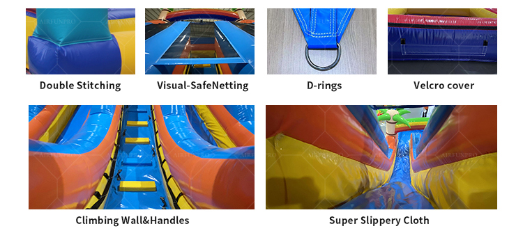 100% PVC Tarpaulin Eco-Friendly Inflatable Bounce House Combo and Slide with Customizable Size for Party Rentals