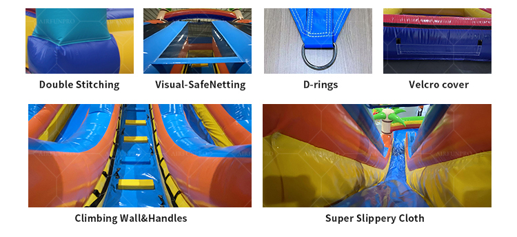 100% PVC Tarpaulin Bounce House Combo with Slide-Eco-Friendly Customizable Size for Party Rentals