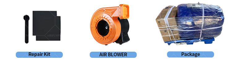 100% PVC Tarpaulin Bounce House Combo with Slide-Eco-Friendly Customizable Size for Party Rentals