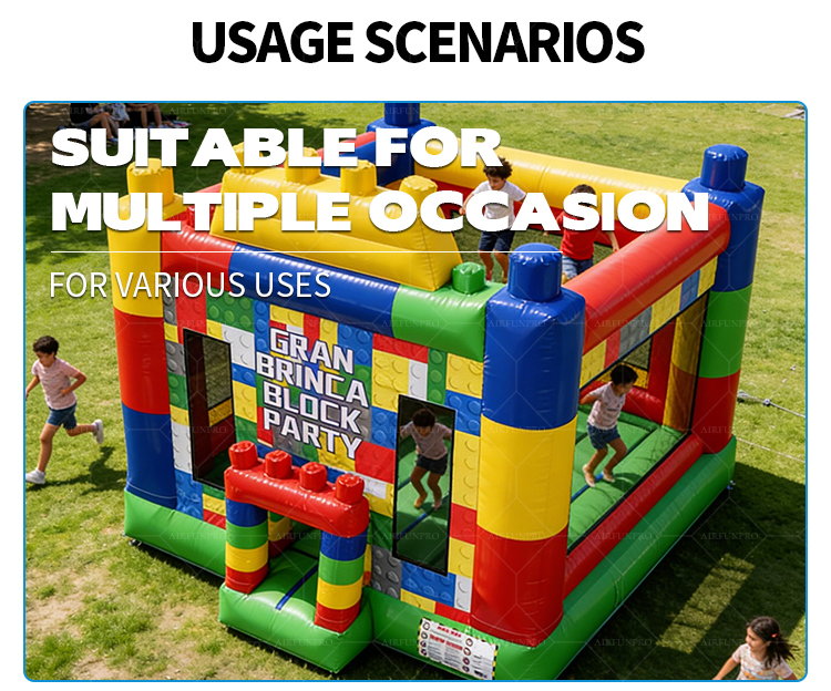 Inflatable Theme Bouncer Castle Commercial Jumping with Slide PVC Tarpaulin Eco-Friendly Party Bouncing Slide Combo