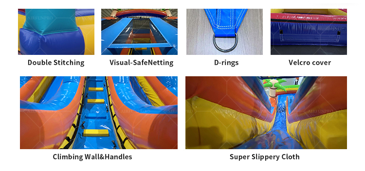 Inflatable Bouncy House with Slide Eco-Friendly PVC Material Customizable Size for Commercial Party Use