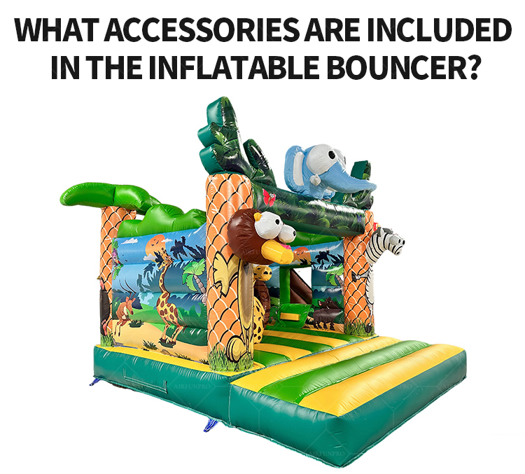 PVC Tarpaulin Inflatable Bounce House for Party Rentals Outdoor Use Customizable Size