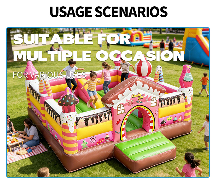 Inflatable Castle Party Rental Outdoor Bounce Jumping Bouncy House PVC Bouncing Jumper Bouncer