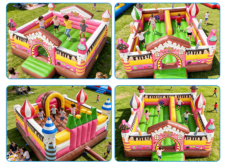 Inflatable Castle Party Rental Outdoor Bounce Jumping Bouncy House PVC Bouncing Jumper Bouncer