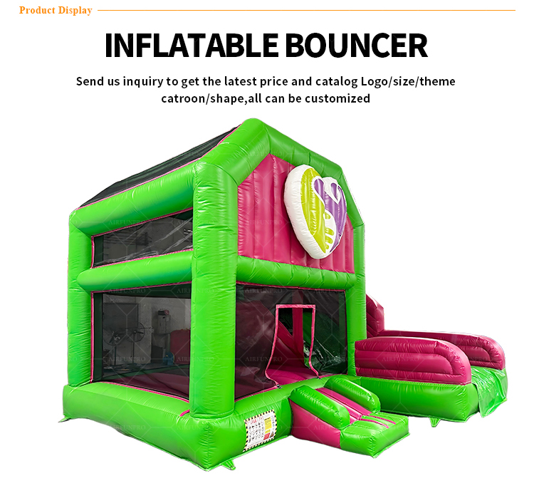 Commercial Inflatable Bounce House Bouncy Castle-PVC Tarpaulin Material Customizable Size for Parties Rentals Birthday