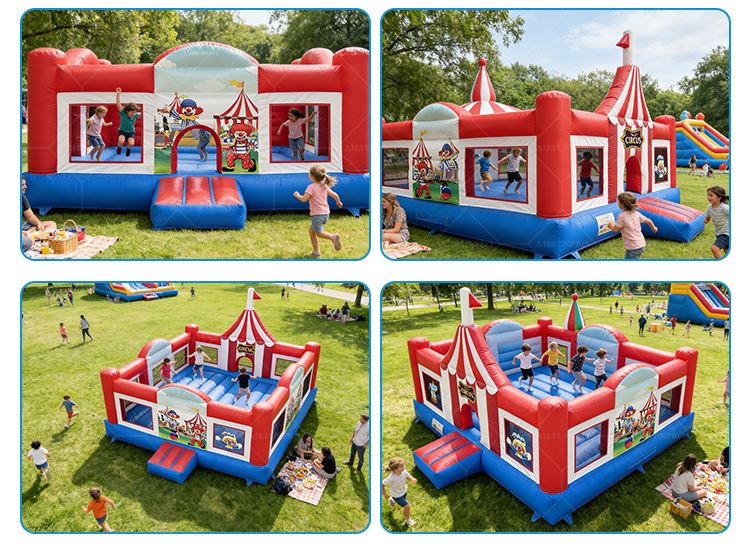 PVC Tarpaulin Castle Inflatable Bounce House Slide Jumper Combo-Eco-Friendly Customizable Size for Commercial Parties