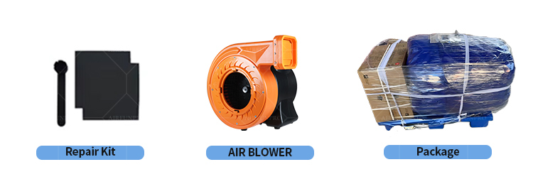 Blue Ocean Themed Inflatable Slide: Non-Stop Fun for Beach