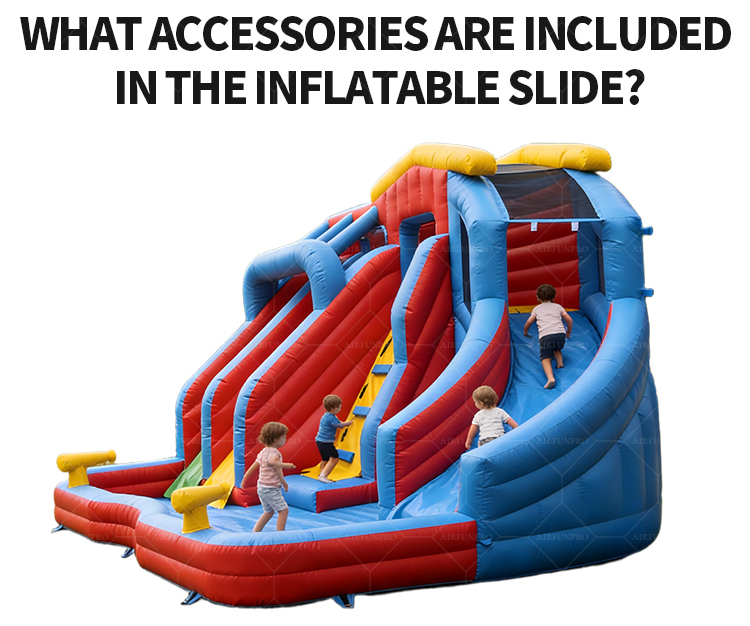 Rainbow Multi-Lane Inflatable Slide: A Color Explosion of Non-Stop Fun!