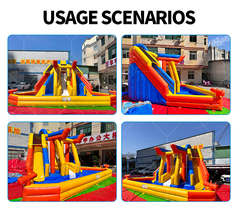 OEM/ODM Multi-Lane Water Slide: Durable Craftsmanship for Commercial Use