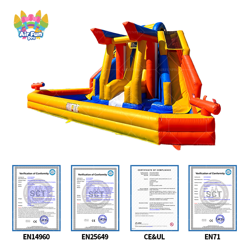 OEM/ODM Multi-Lane Water Slide: Durable Craftsmanship for Commercial Use