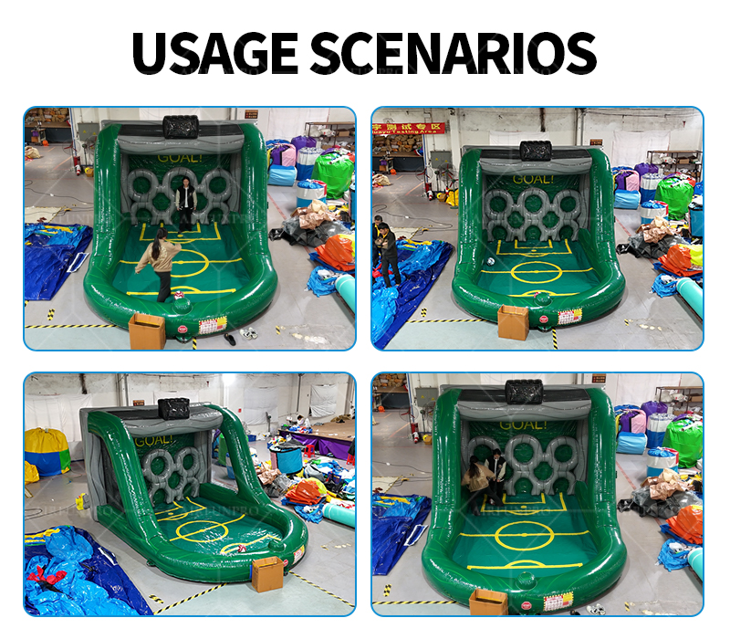 Inflatable Soccer Goal Arena: Score the Winning Goal!