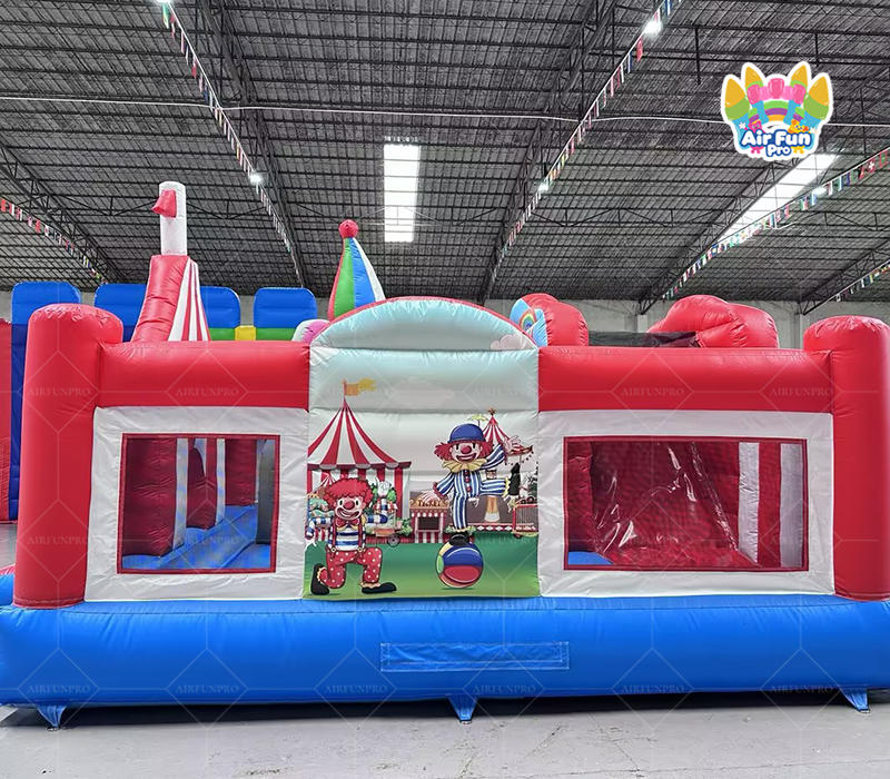 High Quality PVC Inflatable Castle Bouncy Jumping House Combo Slide for Kids-Sports Park