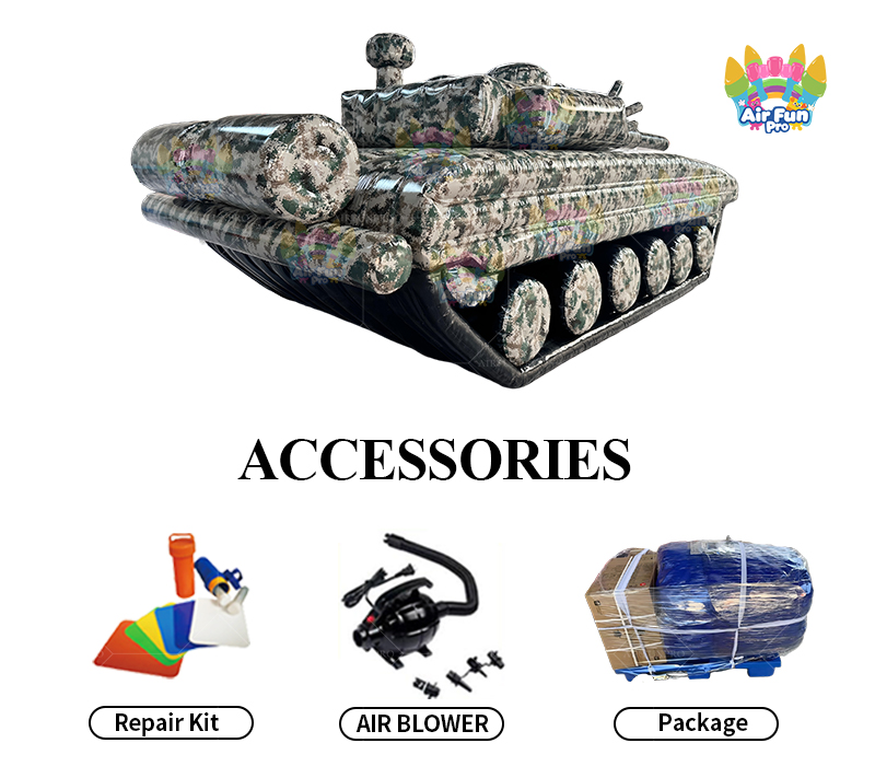 Giant Inflatable Tank Advertising Model Decoy: The Ultimate Discreet Military Solution