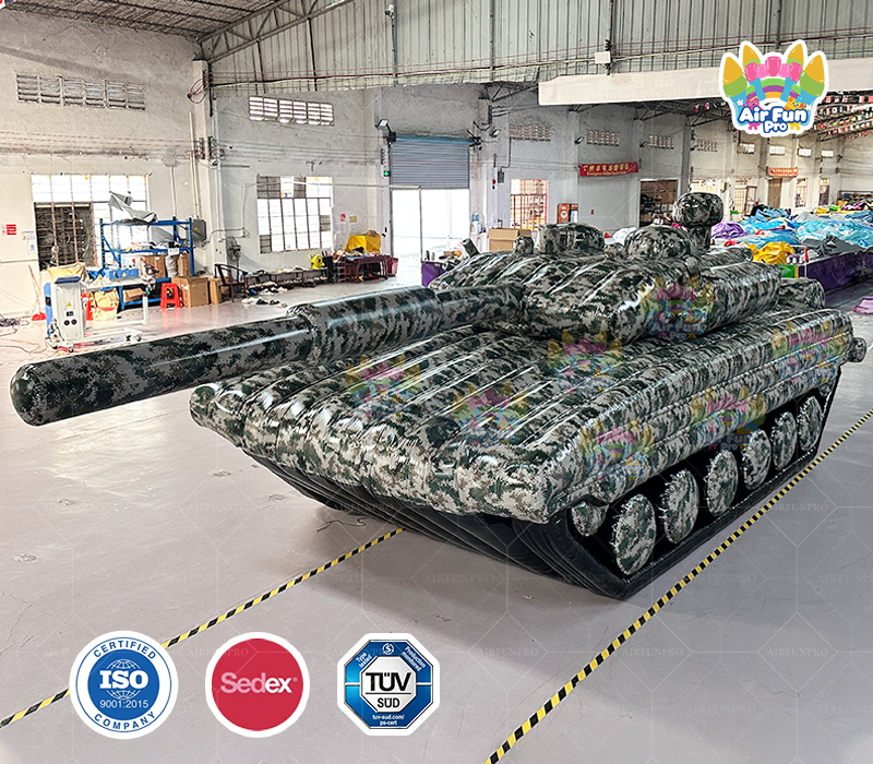 Giant Inflatable Tank Advertising Model Decoy: The Ultimate Discreet Military Solution