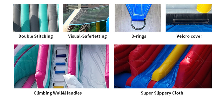 AirFunPro Factory-Accurate PVC Tarpaulin Eco-Friendly Inflatable Adventure Playground Bouncy Castle Theme Park Atracciones for