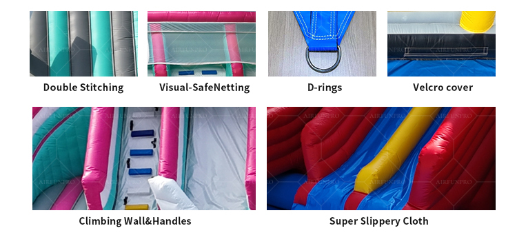 Outdoor Playground Inflatable Fun City Trampoline Bouncer Themed Amusement Park PVC Tarpaulin Eco-Friendly Castle