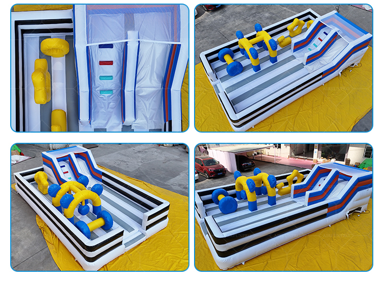 Outdoor Playground Inflatable Fun City Trampoline Bouncer Themed Amusement Park PVC Tarpaulin Eco-Friendly Castle