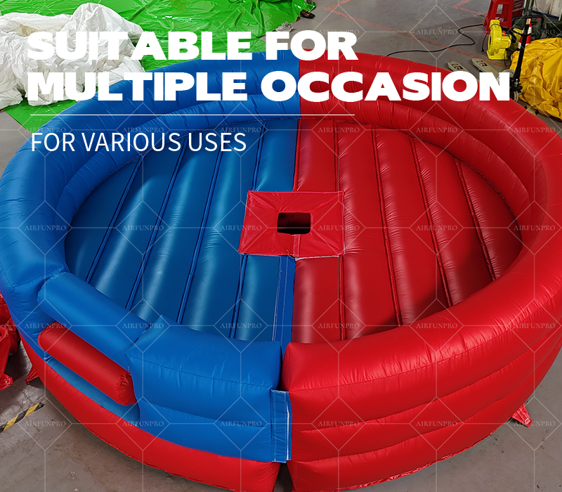 Durable Inflatable Cushion for Mechanical Bull Amusement Rides