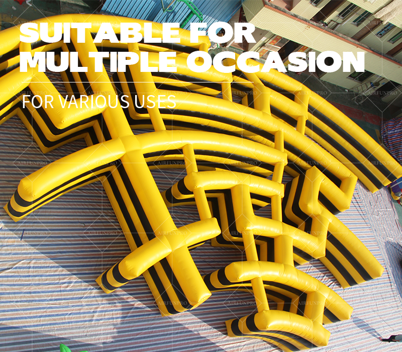 Custom Inflatable Animal Maze: 0.55mm Plato PVC, EN14960 Certified