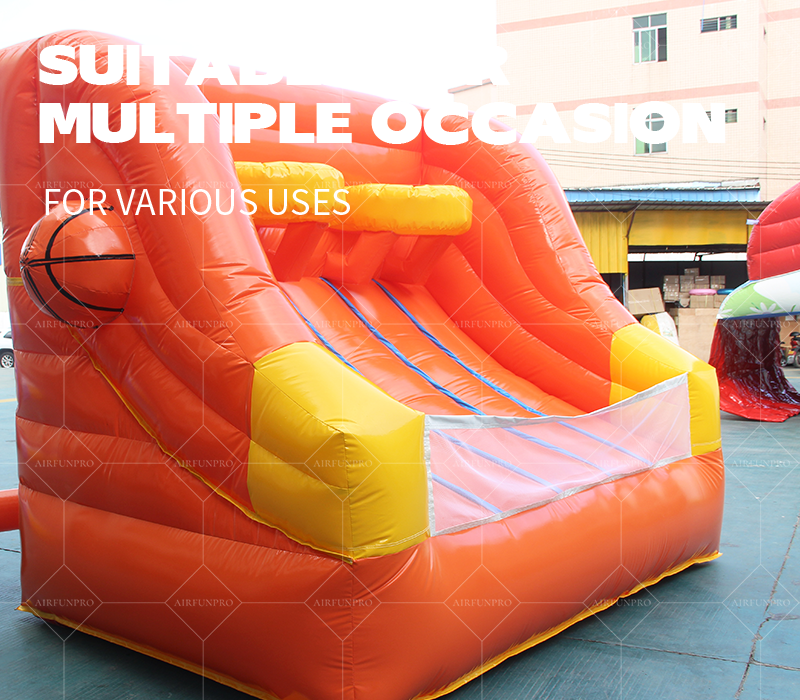 Giant 2-Lane Inflatable Basketball Hoop: The Ultimate Shooting Challenge