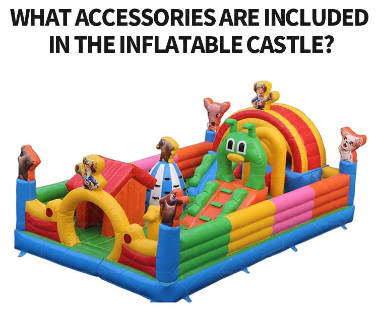 Customizable Large Inflatable Theme Park Obstacle Course
