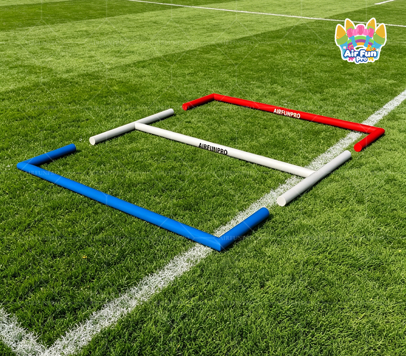 Airtight Sealed Inflatable Soccer Field 3v3 Football Pitch Trampoline Park Outdoor Playground