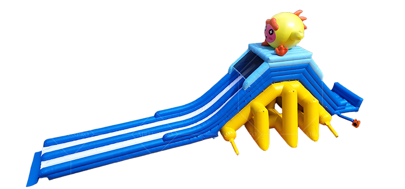 OEM/ODM Cartoon Themed Inflatable Giant Slide