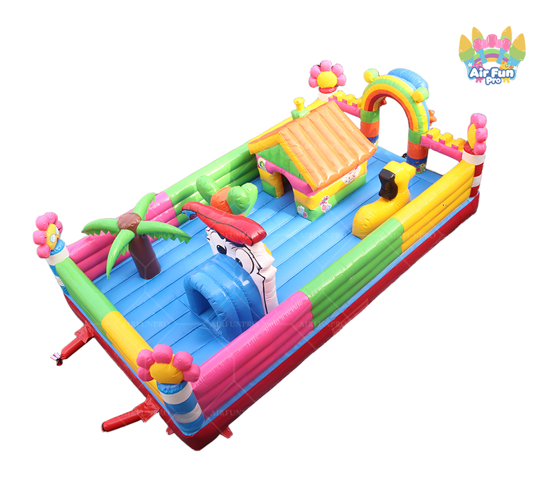 Multi-function Inflatable Fun City Kids Obstacle Playground Commercial Bounce House for Rental Business Multi-function Inflatable Fun City Kids Obstacle Playground Commercial Bounce House for Rental Business