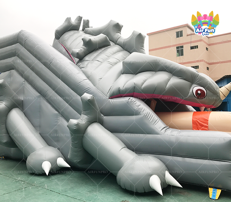 Bounce Castle PVC Inflatable Slide with Pool for Rental Party Kids Play