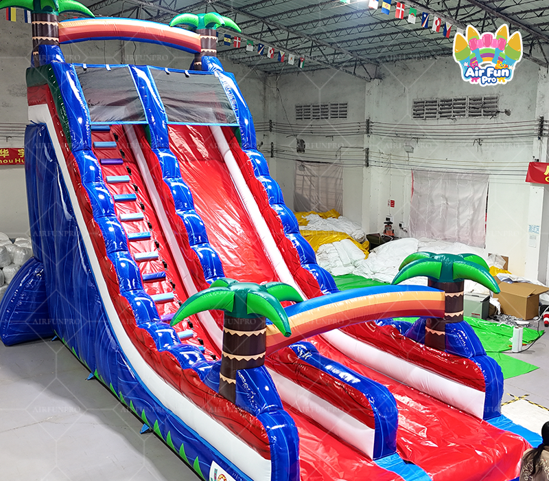 Inflatable Jumping Castle Boucner Playground for Kids Commercial PVC Inflatable Castle Space Bounce House with Slide