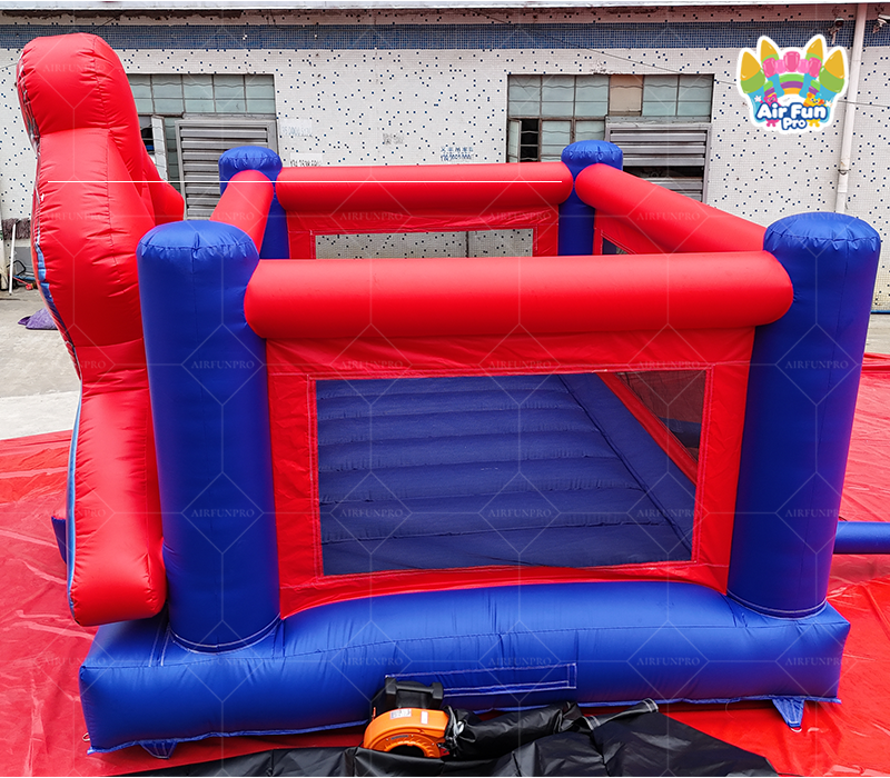 Super Hit 3D Standing Spider-Man Inflatable Bounce Castle, Premium Stitched PVC Kids Play Bouncy House for Outdoor Rental