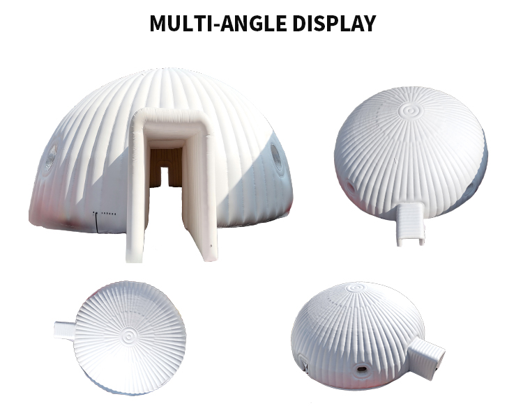 Airtight Inflatable Dome Tent | Heavy‑Duty 0.7mm PVC Spacious Shelter for Events