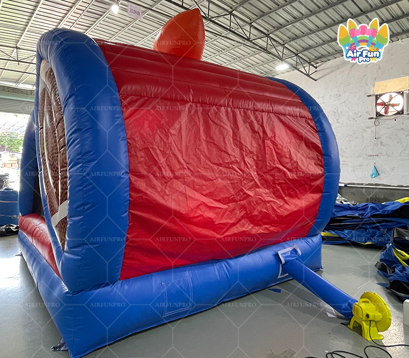 Inflatable American Football Toss Game | Carnival Interactive Sports Inflatable