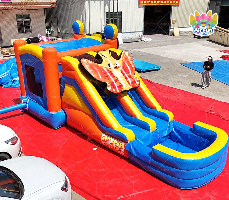 Commercial PVC Inflatable Strong Quality Outdoor Toys Cheap Inflatable Water Slide Hot Wholesale