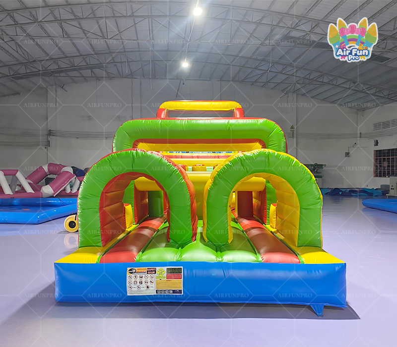 Commercial Grade PVC Kids Play Inflatable Bouncy Obstacle Course Challenge Outdoor for Kids