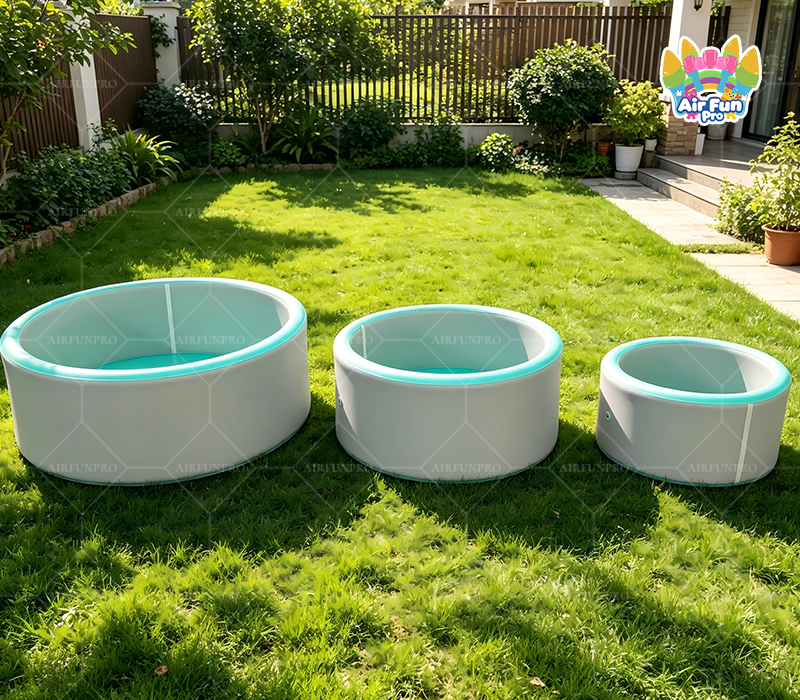 OEM 4-Layer Inflatable Pool Center Seat with Puncture Resistance  Inflatable Pool Round Drop Stitch CE EN ISO Certified