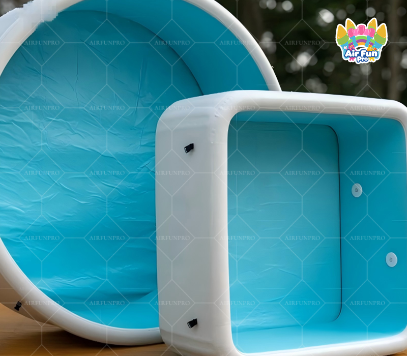 OEM Grade Drop Stitch Inflatable Pool Center Seat for Children Customizable Sizes 2x2m-8x8m Heavy Duty UV Resistant