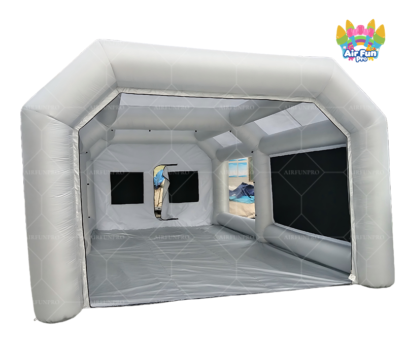 Inflatable Paint Booth Tent | Portable Inflatable Spray Paint Booth for Car Painting Workstation