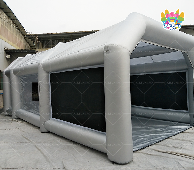 Inflatable Paint Booth Tent | Portable Inflatable Spray Paint Booth for Car Painting Workstation