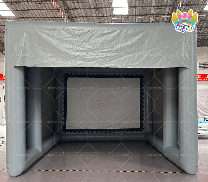 Commercial Inflatable Golf Simulator Tent｜Portable Golf Practice Enclosure for Driving Range