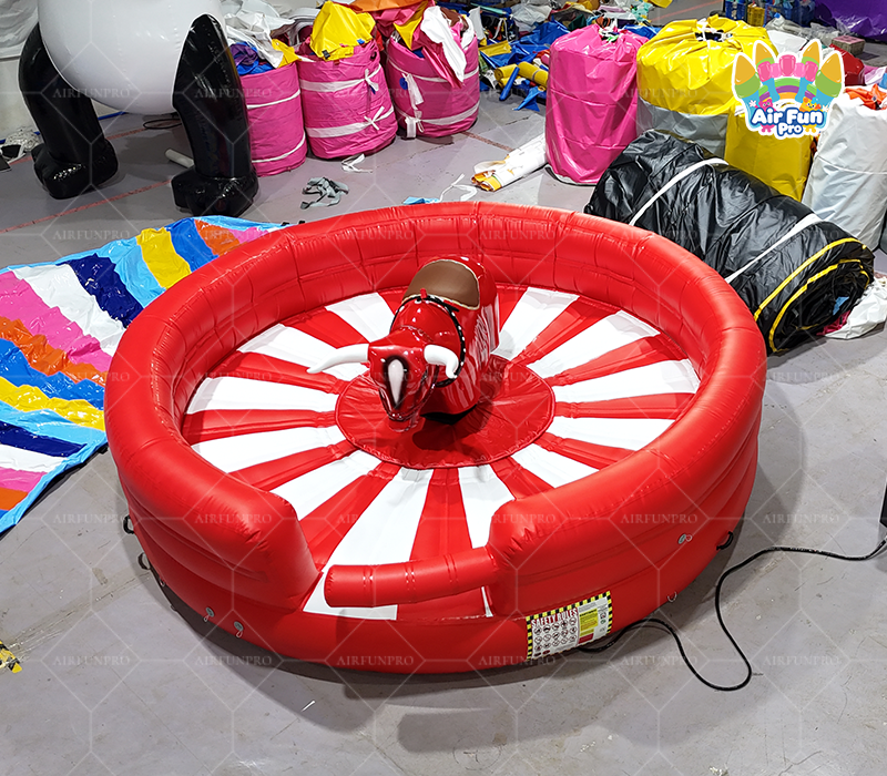Factory Price Manual Inflatable Bull Riding Game for Sport Game And Entertainment