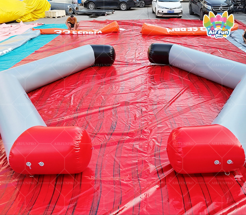 Inflatable Football Field Air Tube Barrier｜Commercial Inflatable Soccer Pitch Boundary Tube for Event